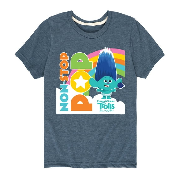 Trolls - Band Together - Non Stop Pop - Toddler and Youth Short Sleeve Graphic T-Shirt