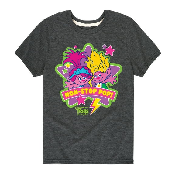 Trolls - Band Together - Non-Stop Pop - Toddler and Youth Short Sleeve Graphic T-Shirt