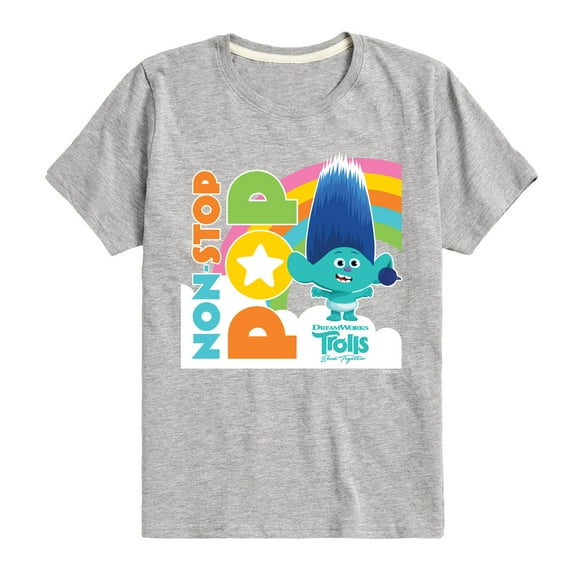 Trolls - Band Together - Non Stop Pop - Toddler and Youth Short Sleeve Graphic T-Shirt