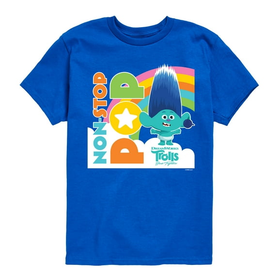 Trolls - Band Together - Non Stop Pop - Toddler and Youth Short Sleeve Graphic T-Shirt