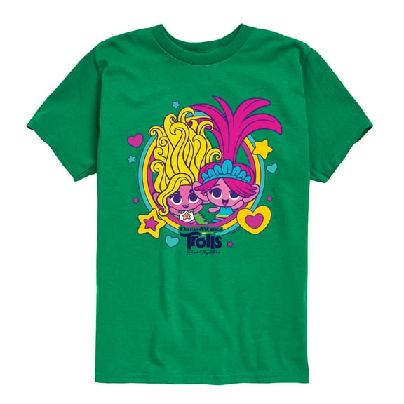 Trolls - Band Together - Poppy Rainbow - Toddler and Youth Short Sleeve Graphic T-Shirt