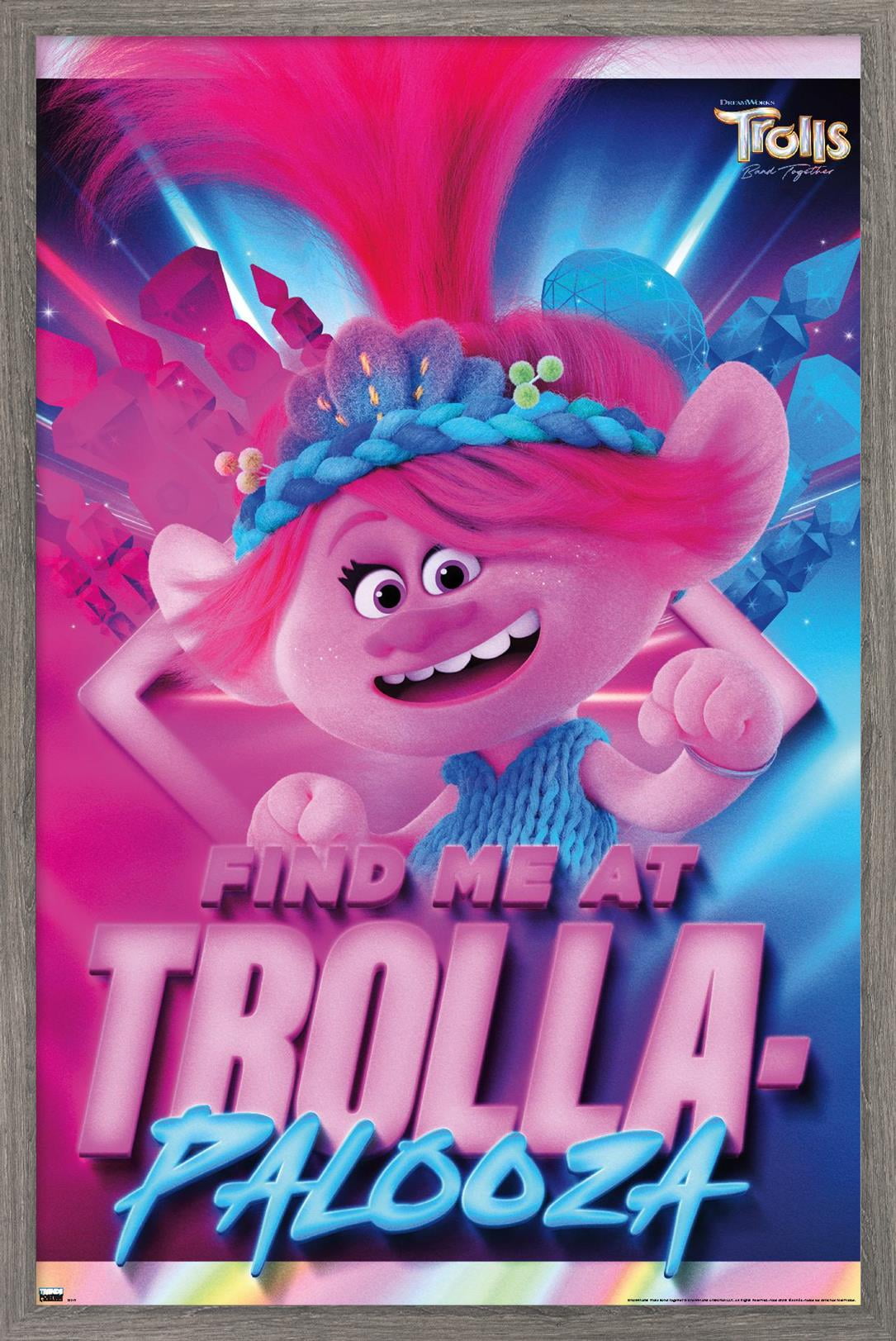 Trolls: Band Together - Poppy Wall Poster, 22.375