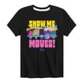 thumbnail image 1 of Trolls - Band Together - Show Me Your Moves - Toddler and Youth Short Sleeve Graphic T-Shirt, 1 of 5