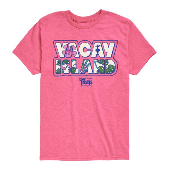 Trolls - Band Together - Vacay Island - Toddler and Youth Short Sleeve Graphic T-Shirt