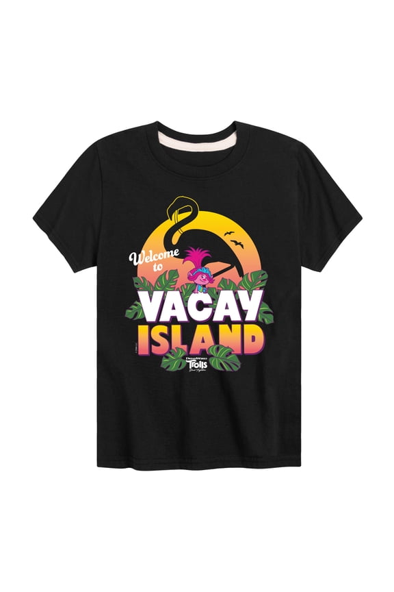 - Band Together - Welcome Vacay Island - Toddler and Youth Short Sleeve Graphic T-Shirt