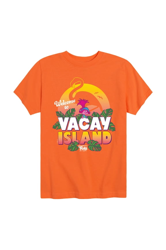 - Band Together - Welcome Vacay Island - Toddler and Youth Short Sleeve Graphic T-Shirt
