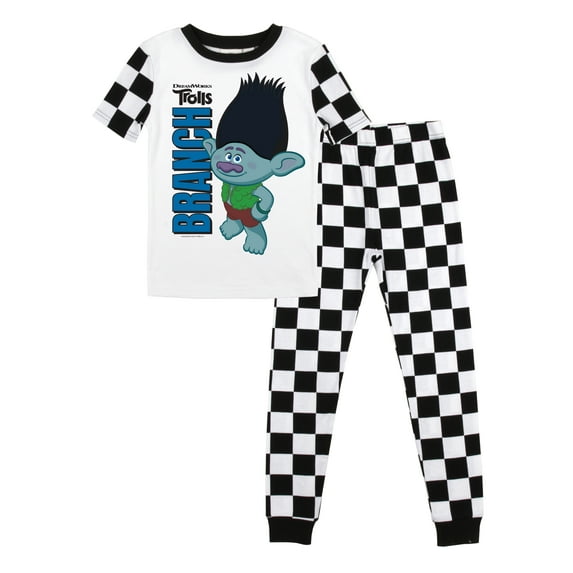 Trolls Branch Youth Snug-Fit 2-Piece Pajama Set-8