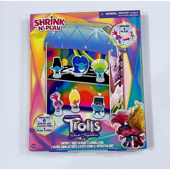 Trolls Brand Together Shrink and Play