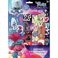 Trolls Sticker Sheets, 4ct - Walmart.com