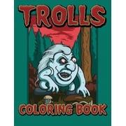 Trolls Coloring Book, Paperback