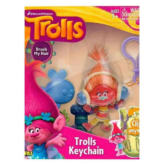 Trolls DJ Sukie Keychain