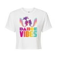 thumbnail image 1 of Trolls - Dance Vibes Poppy Branch - Juniors Cropped Cotton Blend T-Shirt, 1 of 5