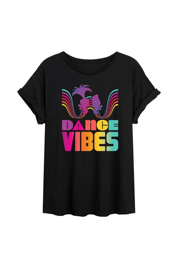 - Dance Vibes Poppy Branch - Women's Oversized T-Shirt