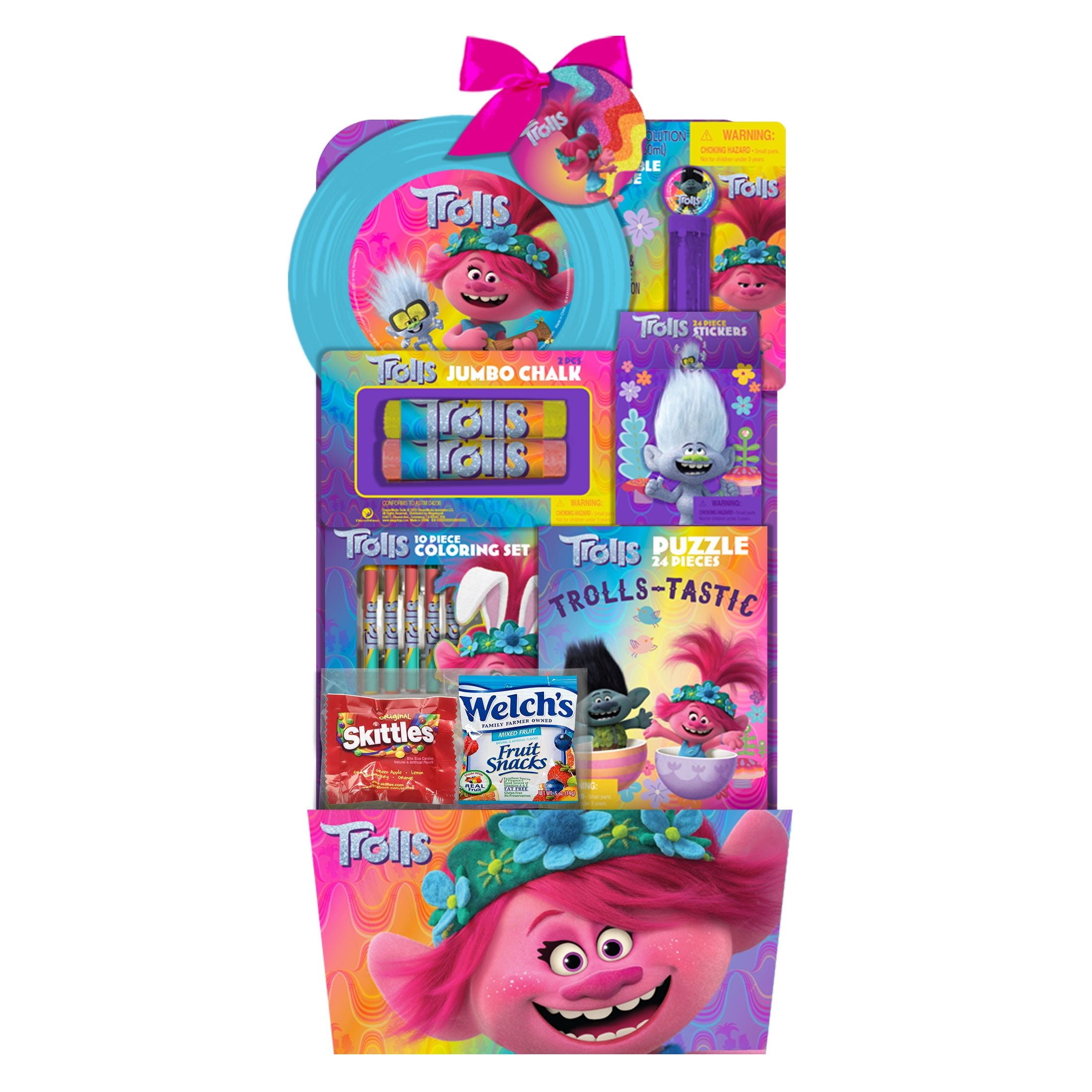 Trolls Deluxe Easter Basket Gift Set Walmart