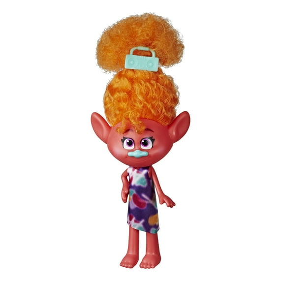 Trolls DreamWorks Stylin' DJ Suki Doll, Dress, Hair Accessory Doll Playset, 3 Pieces Included