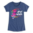thumbnail image 1 of Trolls - Feel The Vibes Poppy - Toddler & Youth Girls Short Sleeve Graphic T-Shirt, 1 of 5