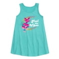 thumbnail image 1 of Trolls - Feel The Vibes Poppy - Toddler & Youth Girls A-line Dress, 1 of 4