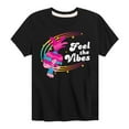 thumbnail image 1 of Trolls - Feel The Vibes - Toddler & Youth Short Sleeve Graphic T-Shirt, 1 of 5