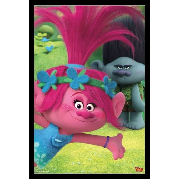 Trolls - Fun Laminated & Framed Poster Print (22 x 34)
