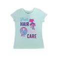 thumbnail image 1 of Trolls Girls 4-16 "Hair Don't Care" Short Sleeve Tee, 1 of 1