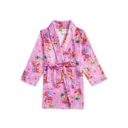 TROLLS Girls Exclusive Plush Pajama Robe, Sizes 4-12