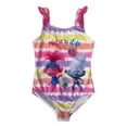 thumbnail image 1 of Trolls Girls One-Piece Swimwear, Sizes 4-12, 1 of 2