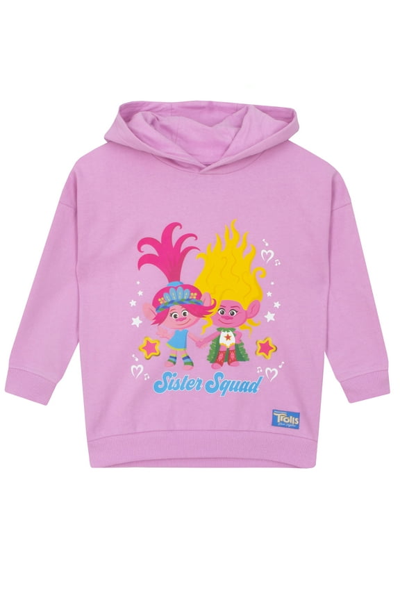 Girls Poppy Hoodie Pink Sizes 4-10