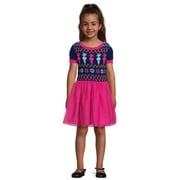 Trolls Girls Sweater Top Dress with Mesh Skirt, Sizes 4-16