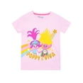 thumbnail image 1 of Trolls Girls T-Shirt Pink Sizes 4-10, 1 of 1