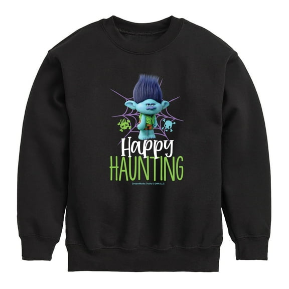 Trolls - Happy Haunting Branch - Toddler & Youth Crewneck Fleece Sweatshirt
