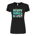 thumbnail image 1 of Trolls - Happy Holla Days Branch and Poppy - Juniors Fitted Graphic T-Shirt, 1 of 5