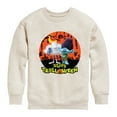 thumbnail image 1 of Trolls - Happy Trolloween Branch and Cloud Guy - Toddler & Youth Crewneck Fleece Sweatshirt, 1 of 5