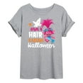 thumbnail image 1 of Trolls - Have A Hair Raising Halloween - Juniors Ideal Flowy Muscle T-Shirt, 1 of 5