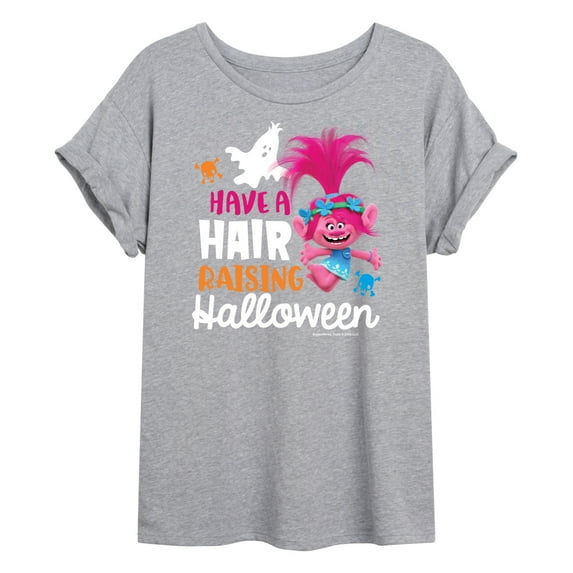 Trolls - Have A Hair Raising Halloween - Juniors Ideal Flowy Muscle T-Shirt