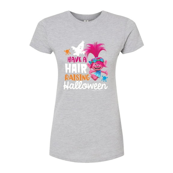 Trolls - Have A Hair Raising Halloween Poppy - Juniors Fitted Graphic T-Shirt