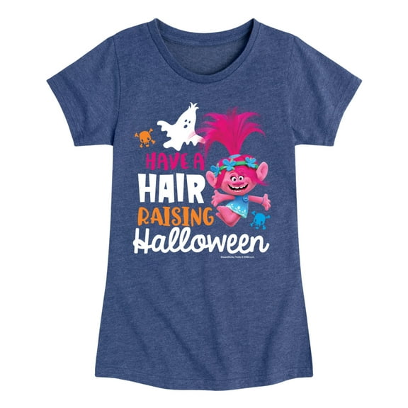 Trolls - Have A Hair Raising Halloween Poppy - Toddler & Youth Girls Short Sleeve Graphic T-Shirt