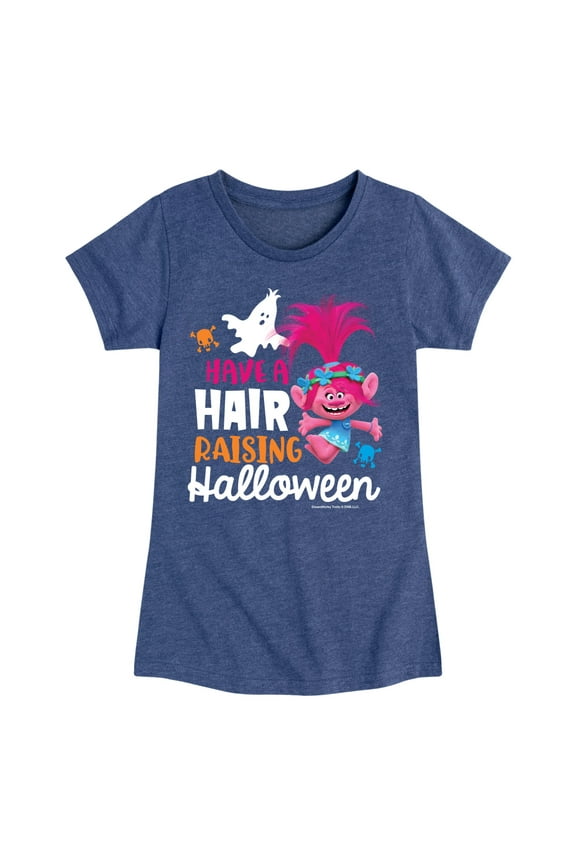 - Have A Hair Raising Halloween Poppy - Toddler & Youth Girls Short Sleeve Graphic T-Shirt