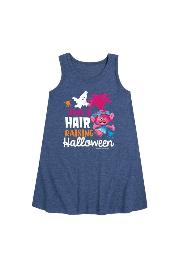 - Have A Hair Raising Halloween Poppy - Toddler & Youth Girls A-line Dress