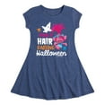 thumbnail image 1 of Trolls - Have A Hair Raising Halloween Poppy - Toddler & Youth Girls Fit & Flare Dress, 1 of 4