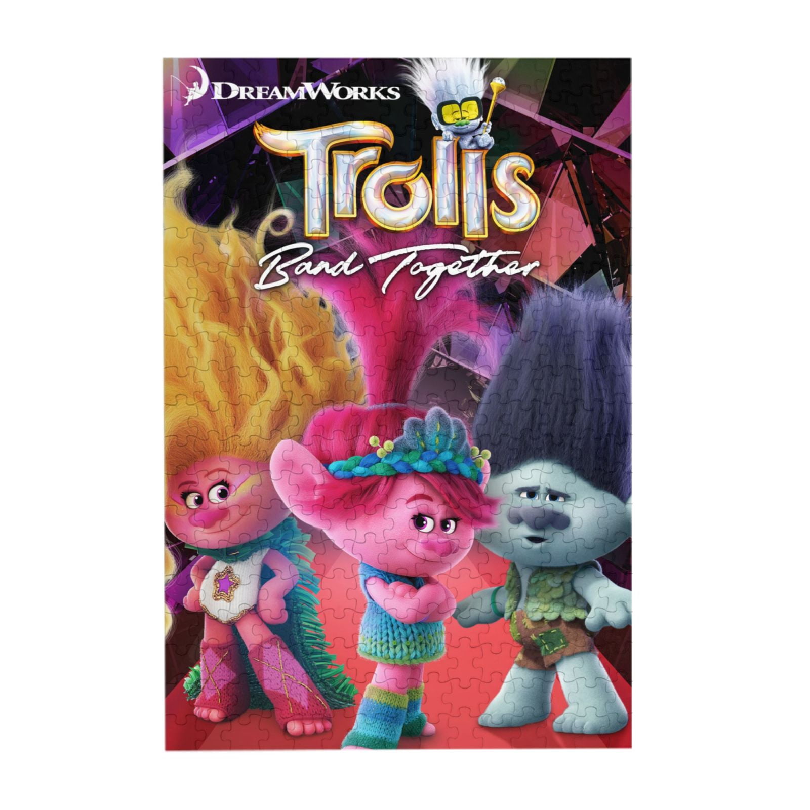 Trolls Jigsaw Puzzle 300 Piece Art Puzzles for Adults Kids Families ...