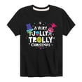 thumbnail image 1 of Trolls - Jolly Trolly Christmas - Toddler & Youth Short Sleeve Graphic T-Shirt, 1 of 5