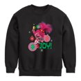 thumbnail image 1 of Trolls - Joy Poppy - Toddler & Youth Crewneck Fleece Sweatshirt, 1 of 5