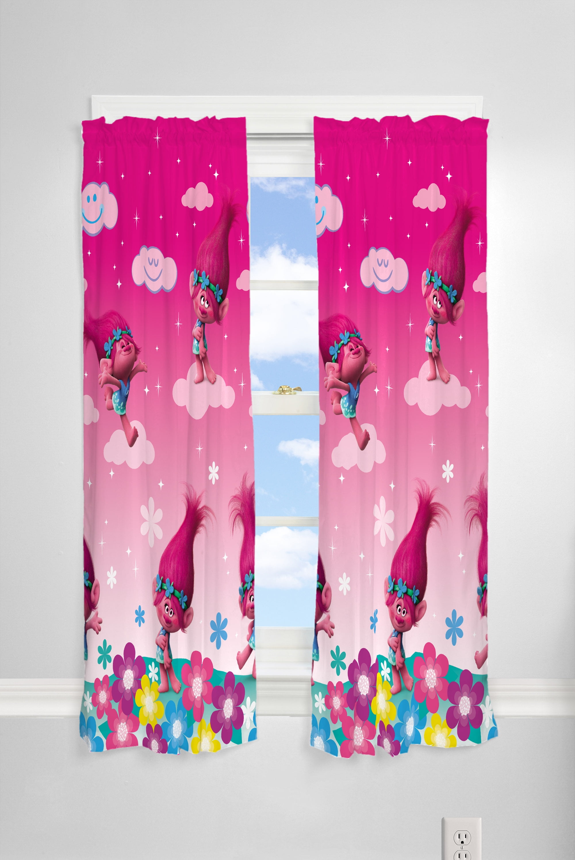 TROLLS シーツカバー 4点セット　新品 Trolls Kids' Bedding - Walmart.com