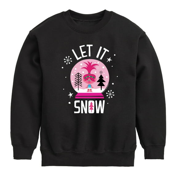 Trolls - Let It Snow Cloud Guy - Toddler & Youth Crewneck Fleece Sweatshirt