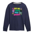 thumbnail image 1 of Trolls - Let Me Hear You Shout Poppy and Branch - Toddler & Youth Long Sleeve Graphic T-Shirt, 1 of 5