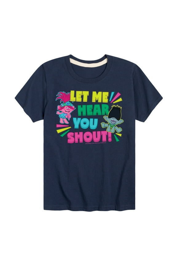 - Let Me Hear You Shout - Toddler & Youth Short Sleeve Graphic T-Shirt