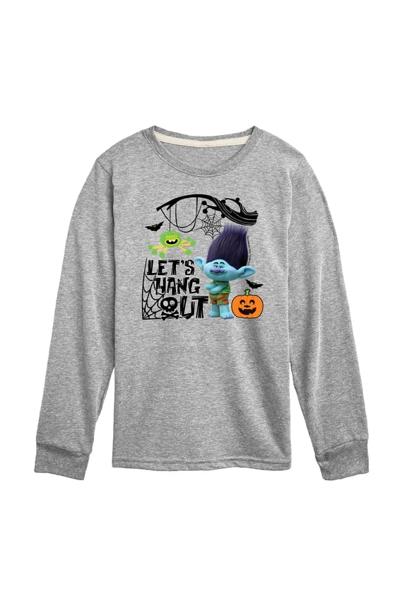 - Lets Hang Out Branch - Toddler & Youth Long Sleeve Graphic T-Shirt