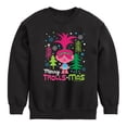 thumbnail image 1 of Trolls - Merry Trollsmas Poppy - Toddler & Youth Crewneck Fleece Sweatshirt, 1 of 5