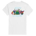 thumbnail image 1 of Trolls Movie - Christmas - Happy Holidays - Poppy, Biggie, & More - Men's Short Sleeve Graphic T-Shirt, 1 of 4