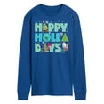 thumbnail image 1 of Trolls Movie - Christmas - Happy Holla Days - Poppy, Branch, & Guy Diamond - Men's Long Sleeve T-Shirt, 1 of 4